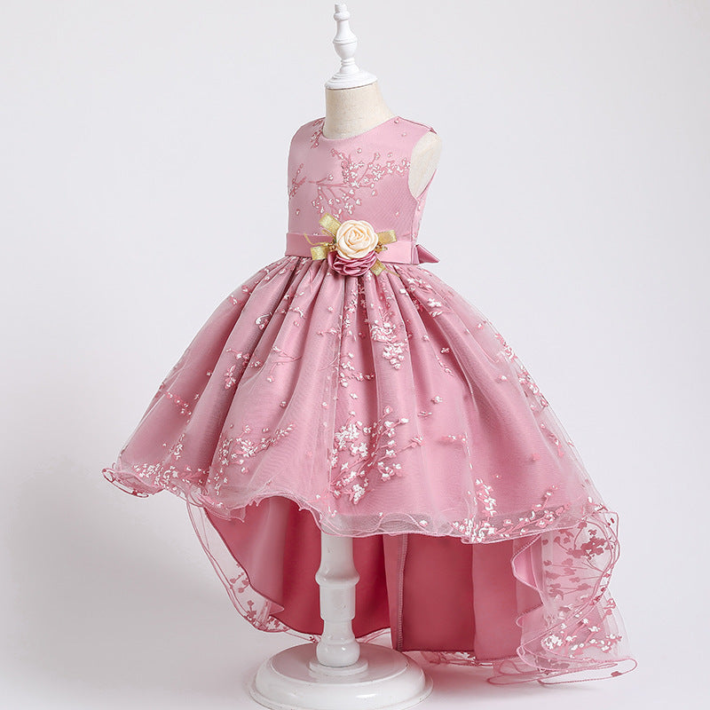 Girls' Sleeveless Princess Dress