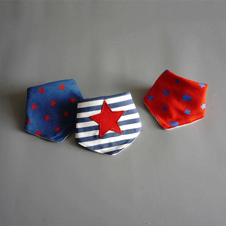 Baby cotton bib/ drooling bib