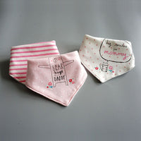 Baby cotton bib/ drooling bib