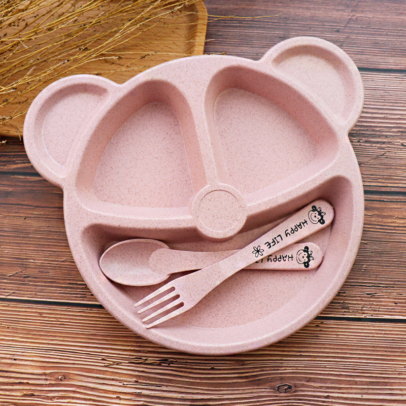 Kids Eating Dinnerware Set