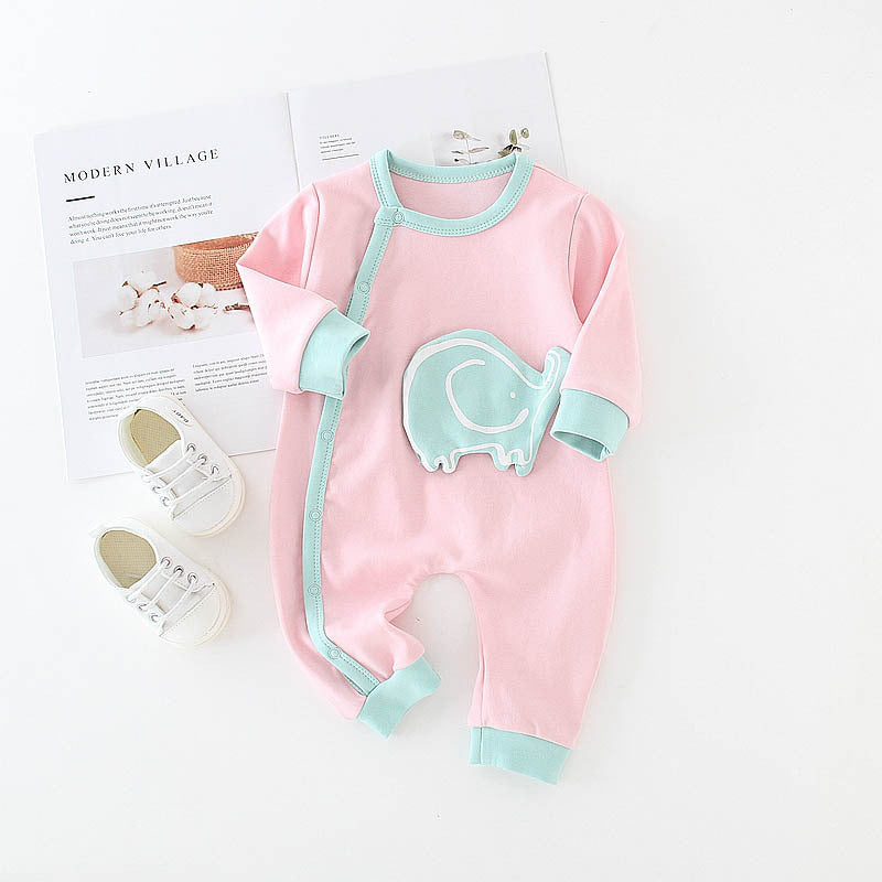 Baby cotton one-piece onesie romper