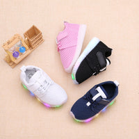 summer children single shoes LED lights boys boys