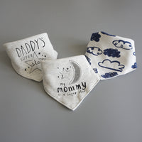Baby cotton bib/ drooling bib