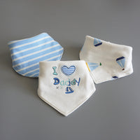 Baby cotton bib/ drooling bib