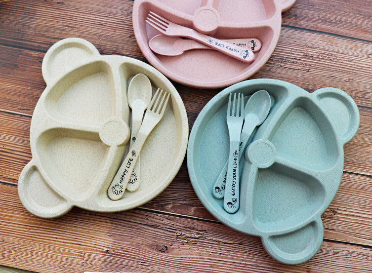 Kids Eating Dinnerware Set