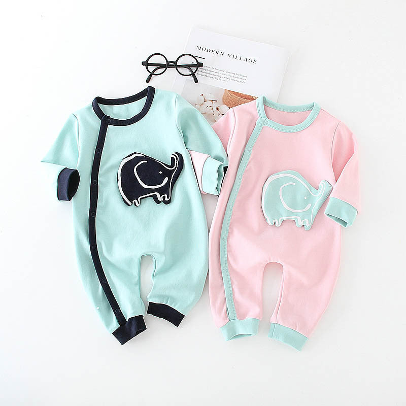 Baby cotton one-piece onesie romper