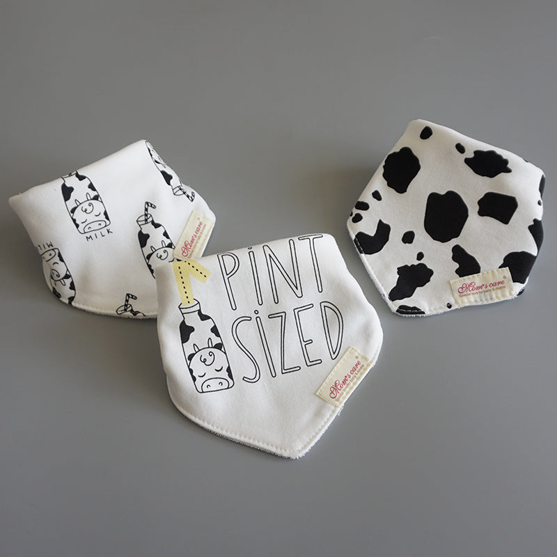 Baby cotton bib/ drooling bib