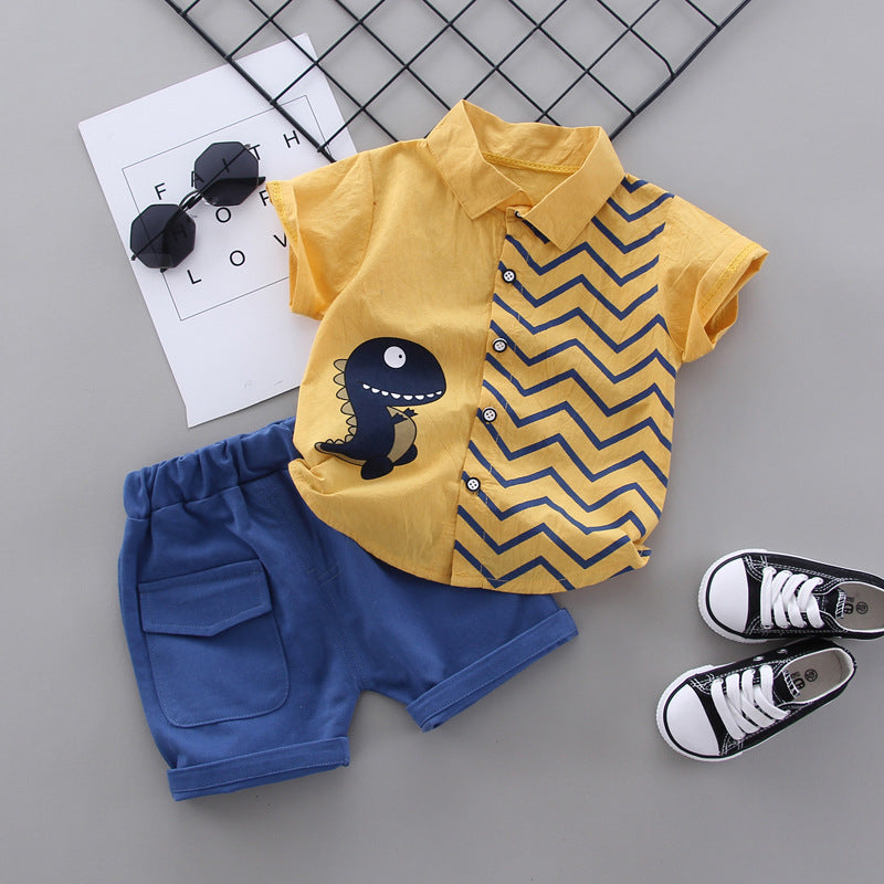 Cotton Shorts An Shirt