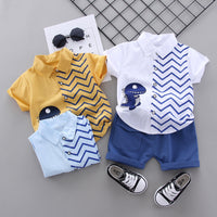 Cotton Shorts An Shirt