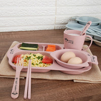 Tray Household Children's Breakfast Dinner Plate