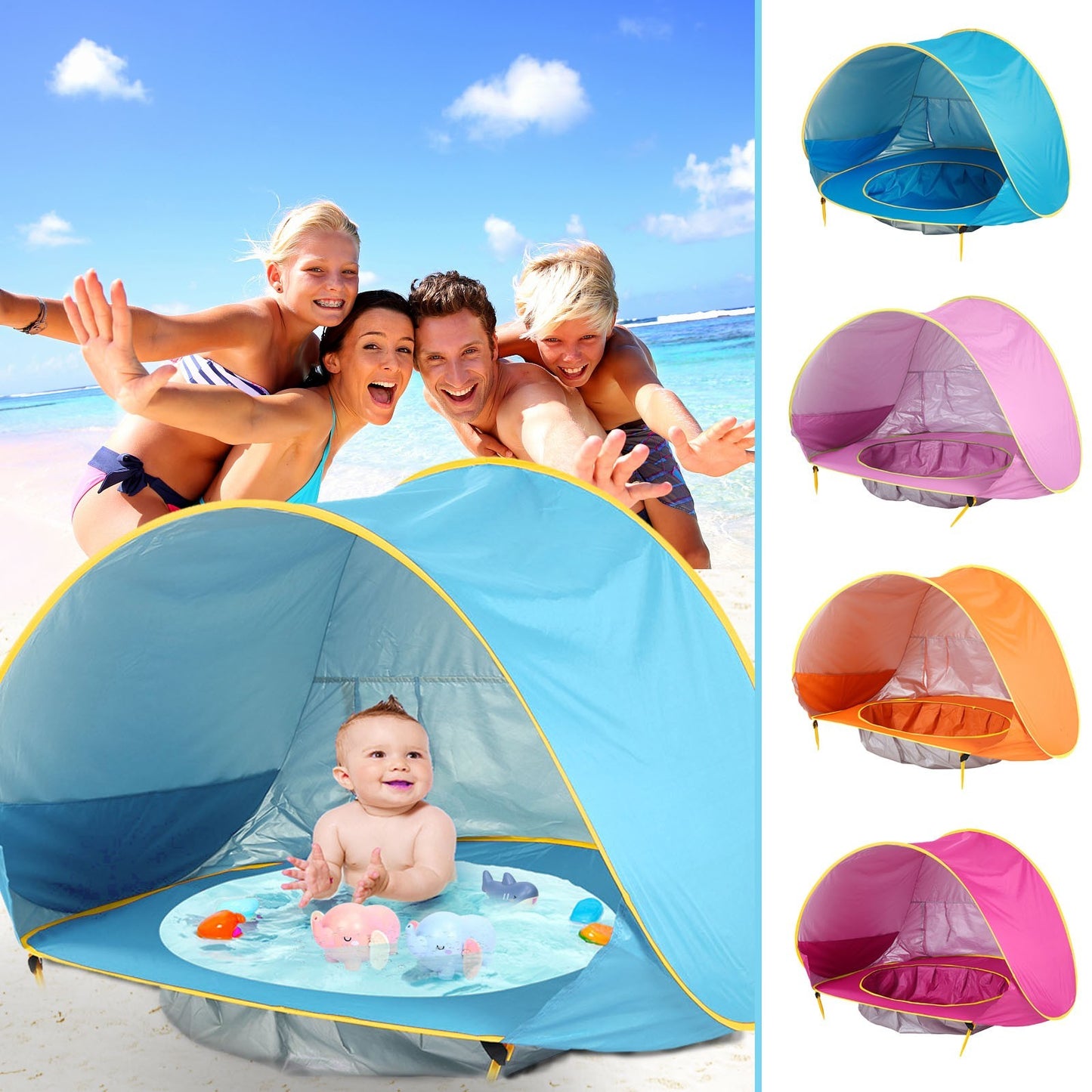 Baby Beach Tent, Sun/ UV-protection