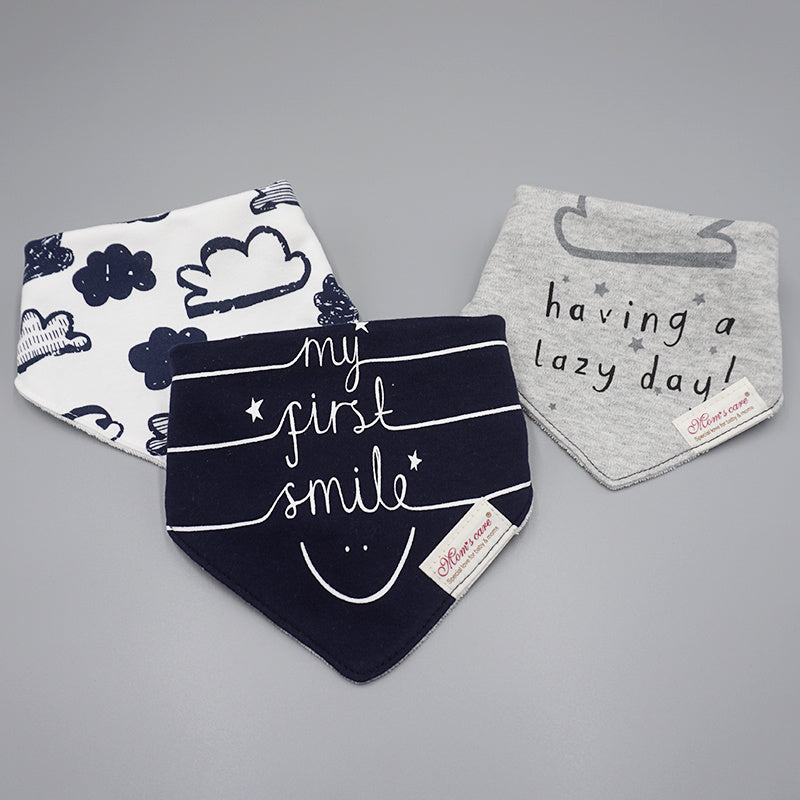 Baby cotton bib/ drooling bib