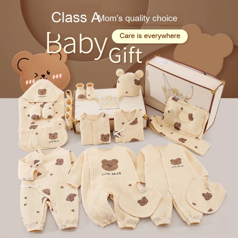 Newborn Baby Cotton Clothes Gift Set