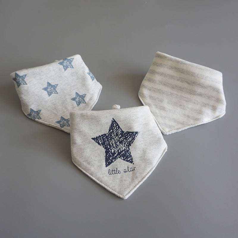 Baby cotton bib/ drooling bib