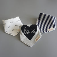 Baby cotton bib/ drooling bib