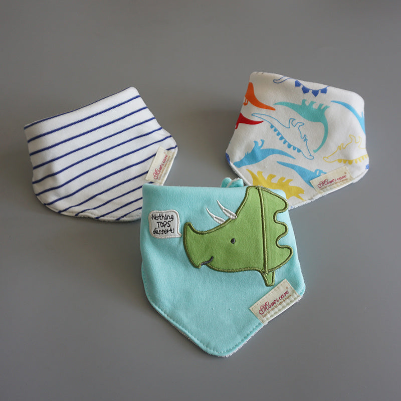 Baby cotton bib/ drooling bib