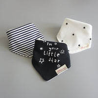 Baby cotton bib/ drooling bib