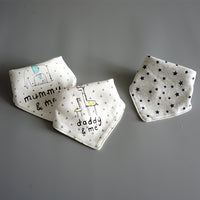 Baby cotton bib/ drooling bib