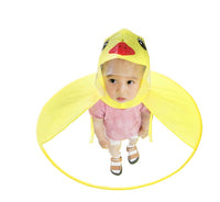 Kids Yellow Duck Rain hat