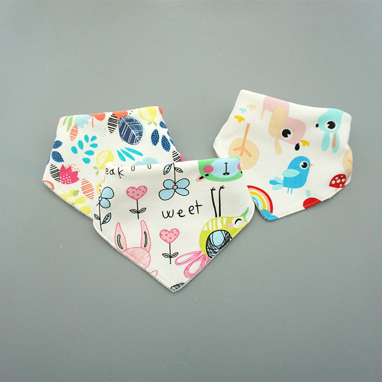 Baby cotton bib/ drooling bib