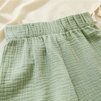 Girls' Cotton Ruffled Shorts