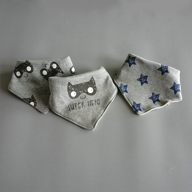 Baby cotton bib/ drooling bib