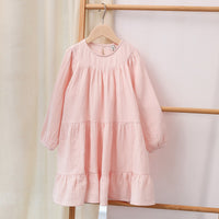 Pure Cotton Long Sleeve Dress