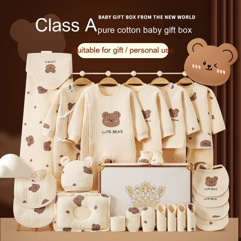 Newborn Baby Cotton Clothes Gift Set