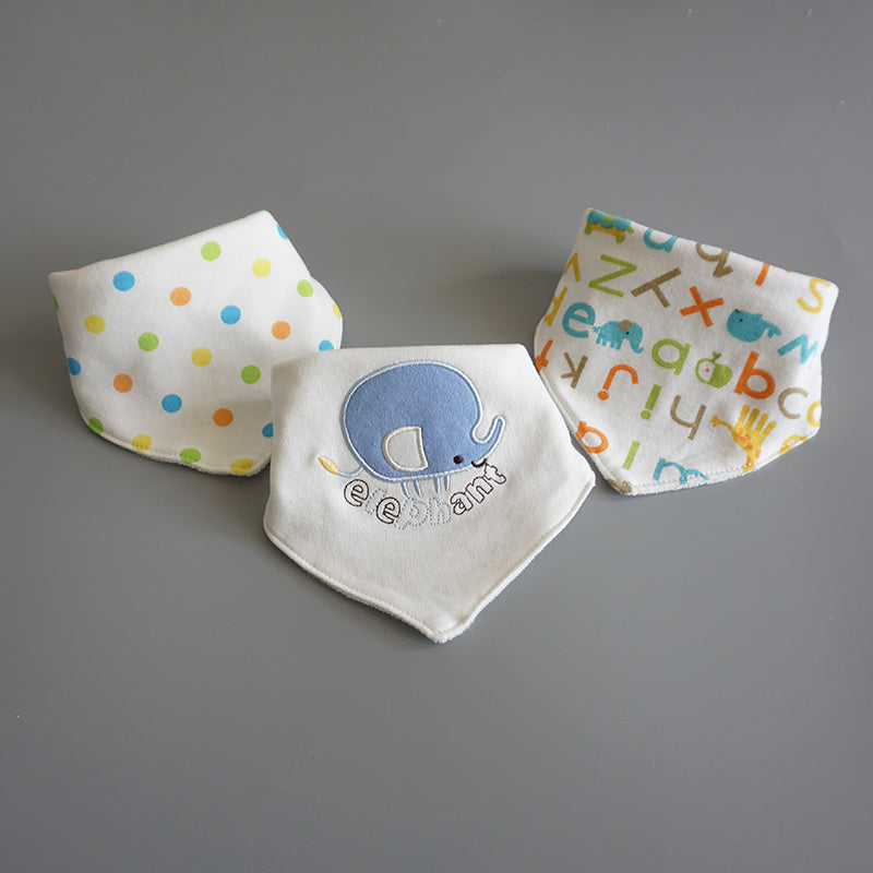 Baby cotton bib/ drooling bib