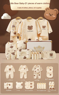 Newborn Baby Cotton Clothes Gift Set