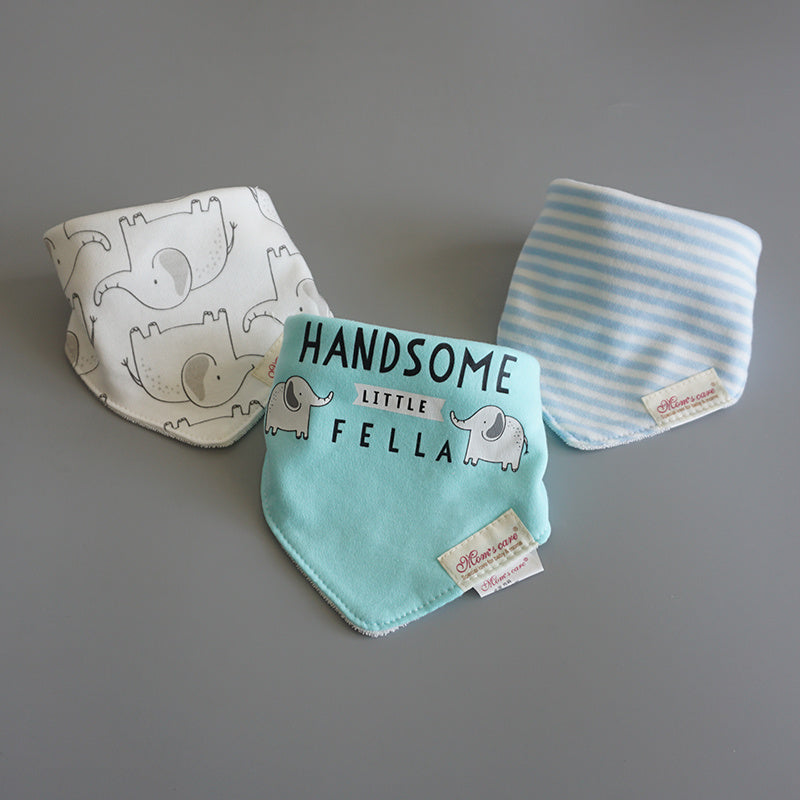 Baby cotton bib/ drooling bib