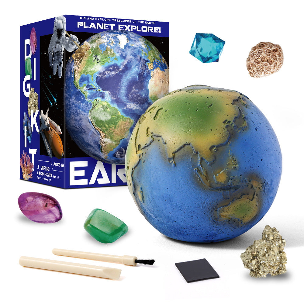 Planet Exploration Gems Digging Archaeological Toy