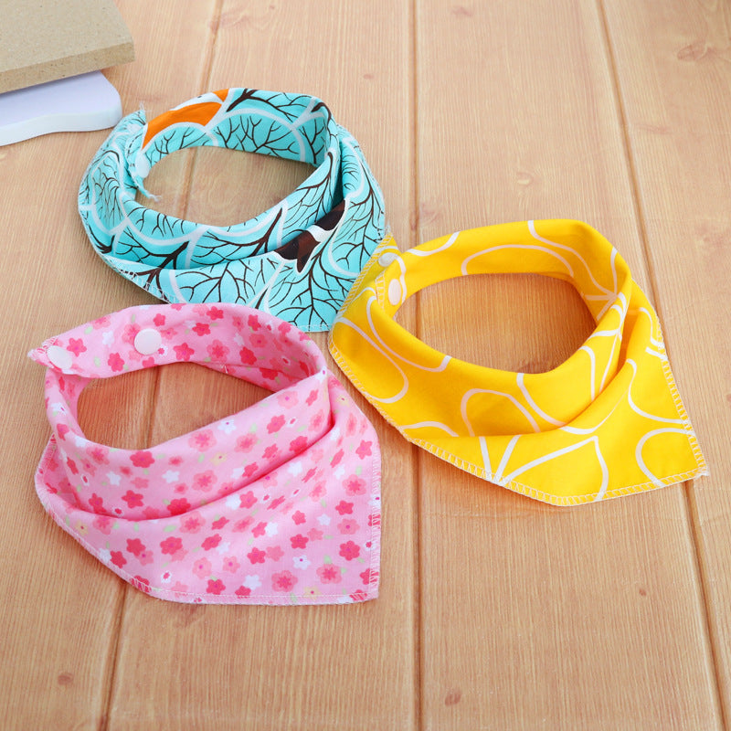 Baby cotton saliva bib