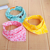 Baby cotton saliva bib
