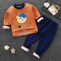 Children's Thermal Underwear, Fleece-lined Clothing
