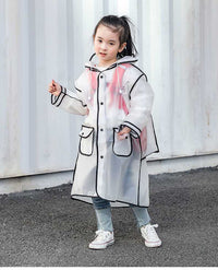 Kids see through Raincoat