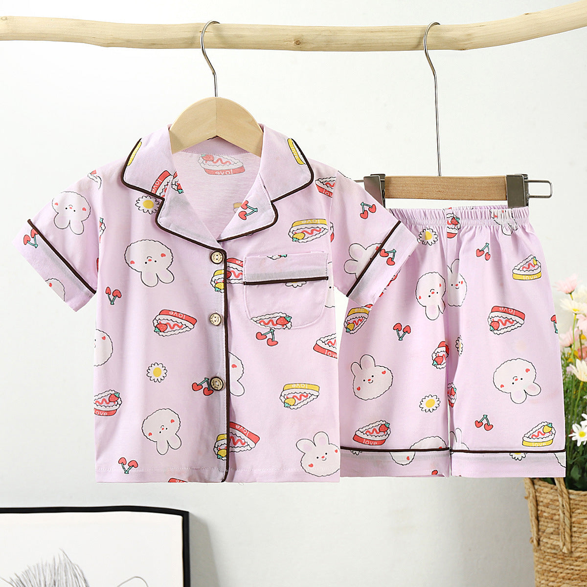 Children's Cotton Pajama Home Clothes