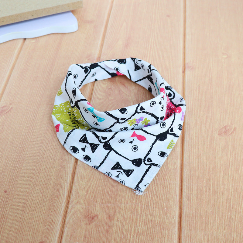 Baby cotton saliva bib