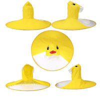 Kids Yellow Duck Rain hat