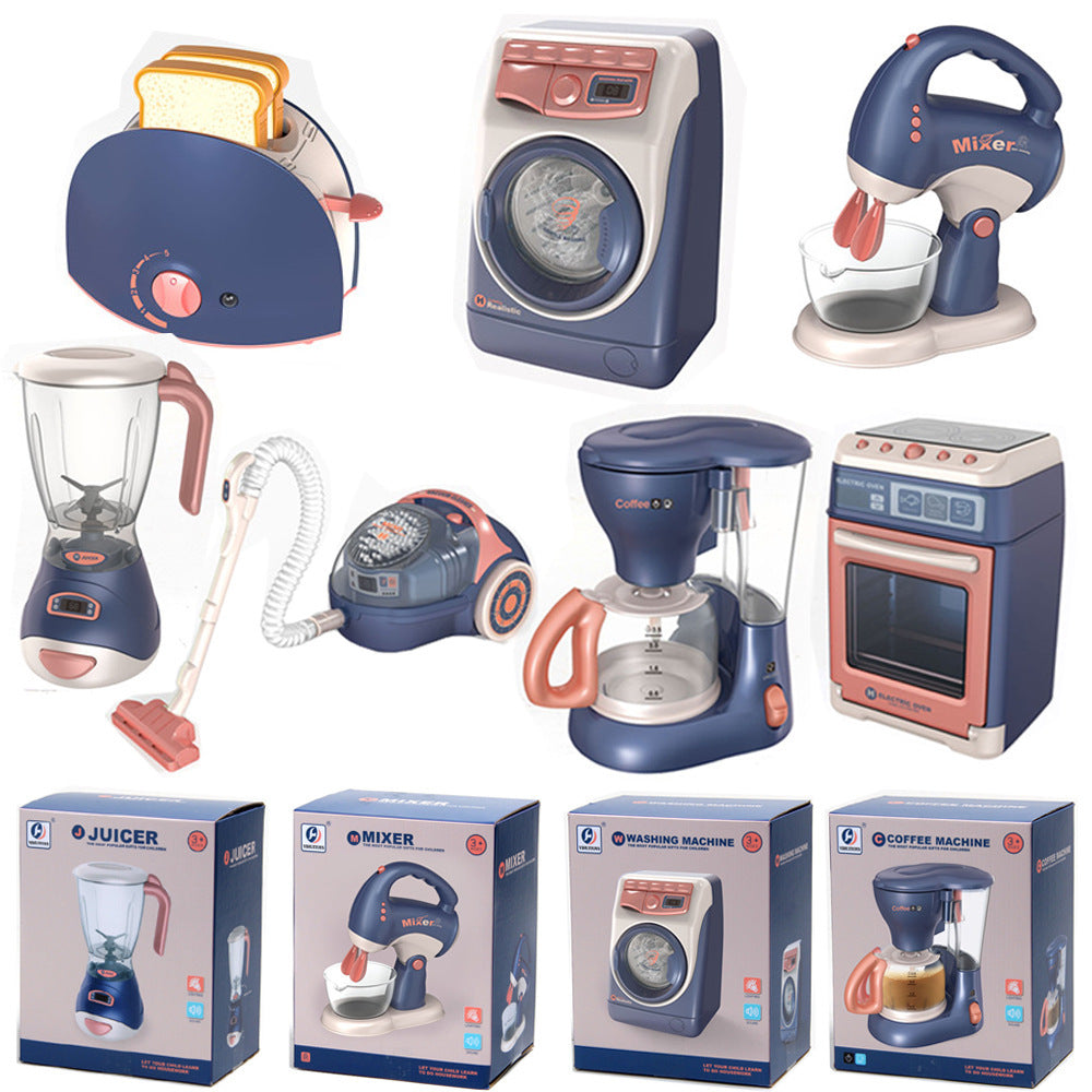 Children's Kitchen Toy Simulation Appliances Set