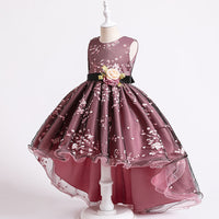 Girls' Sleeveless Princess Dress