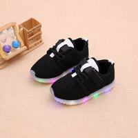 summer children single shoes LED lights boys boys