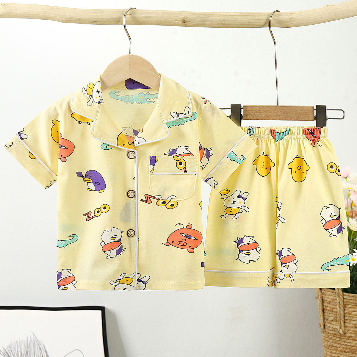 Children's Cotton Pajama Home Clothes
