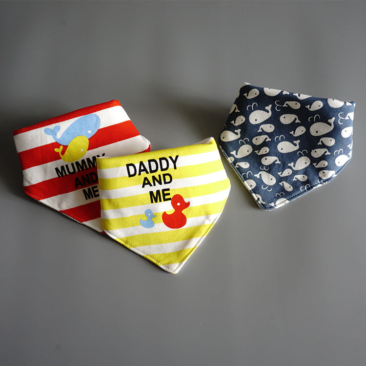 Baby cotton bib/ drooling bib