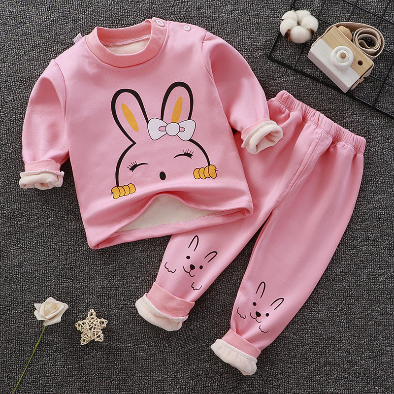 Children's Thermal Underwear, Fleece-lined Clothing