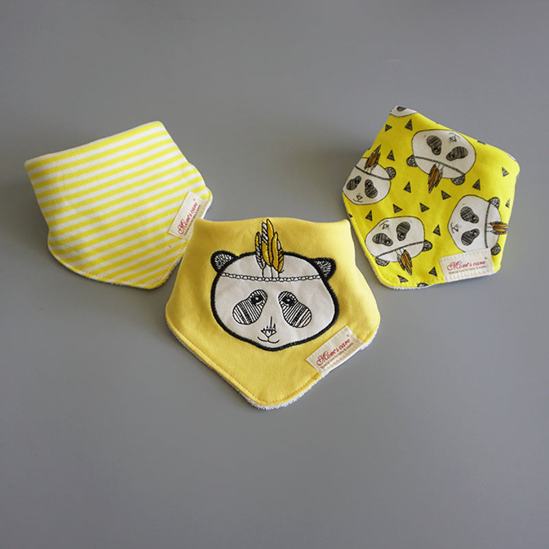 Baby cotton bib/ drooling bib