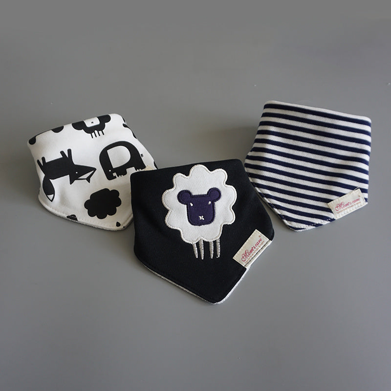 Baby cotton bib/ drooling bib