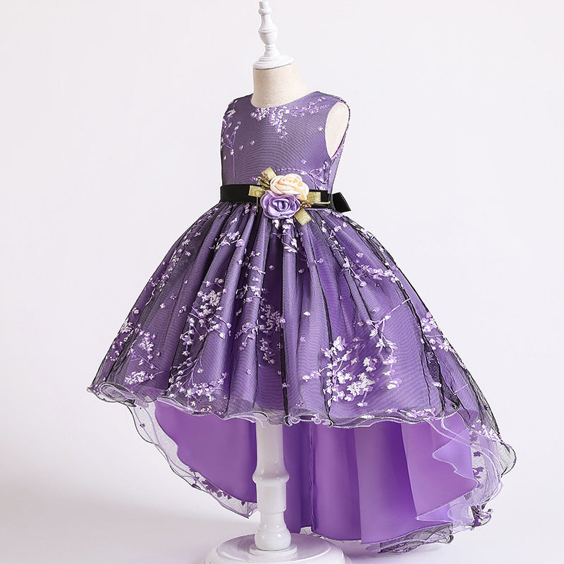 Girls' Sleeveless Princess Dress