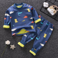 Children's Thermal Underwear, Fleece-lined Clothing
