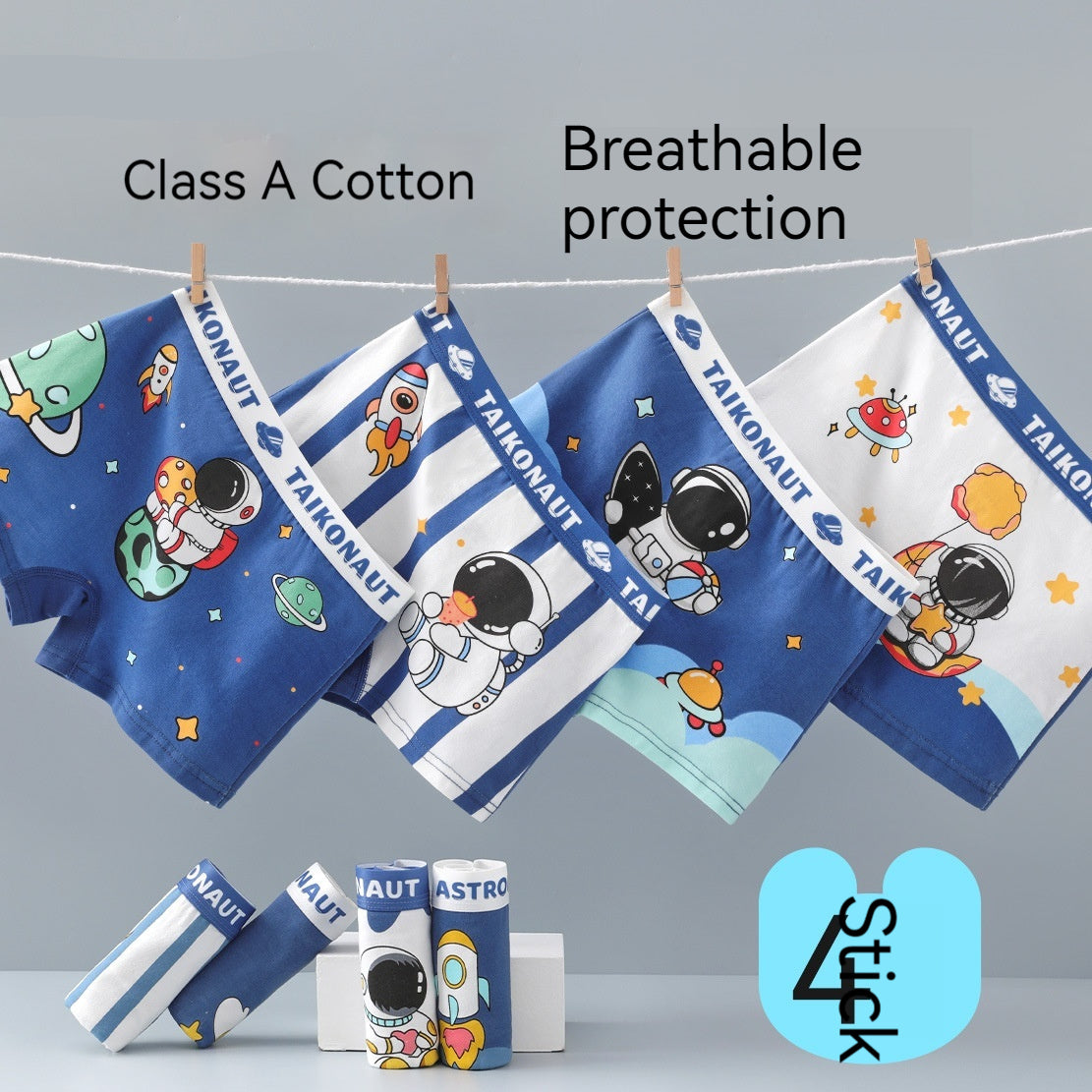 Boys' Cotton Boxers